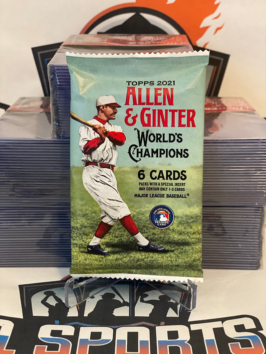2021 Topps Allen & Ginter MLB Baseball Retail Pack
