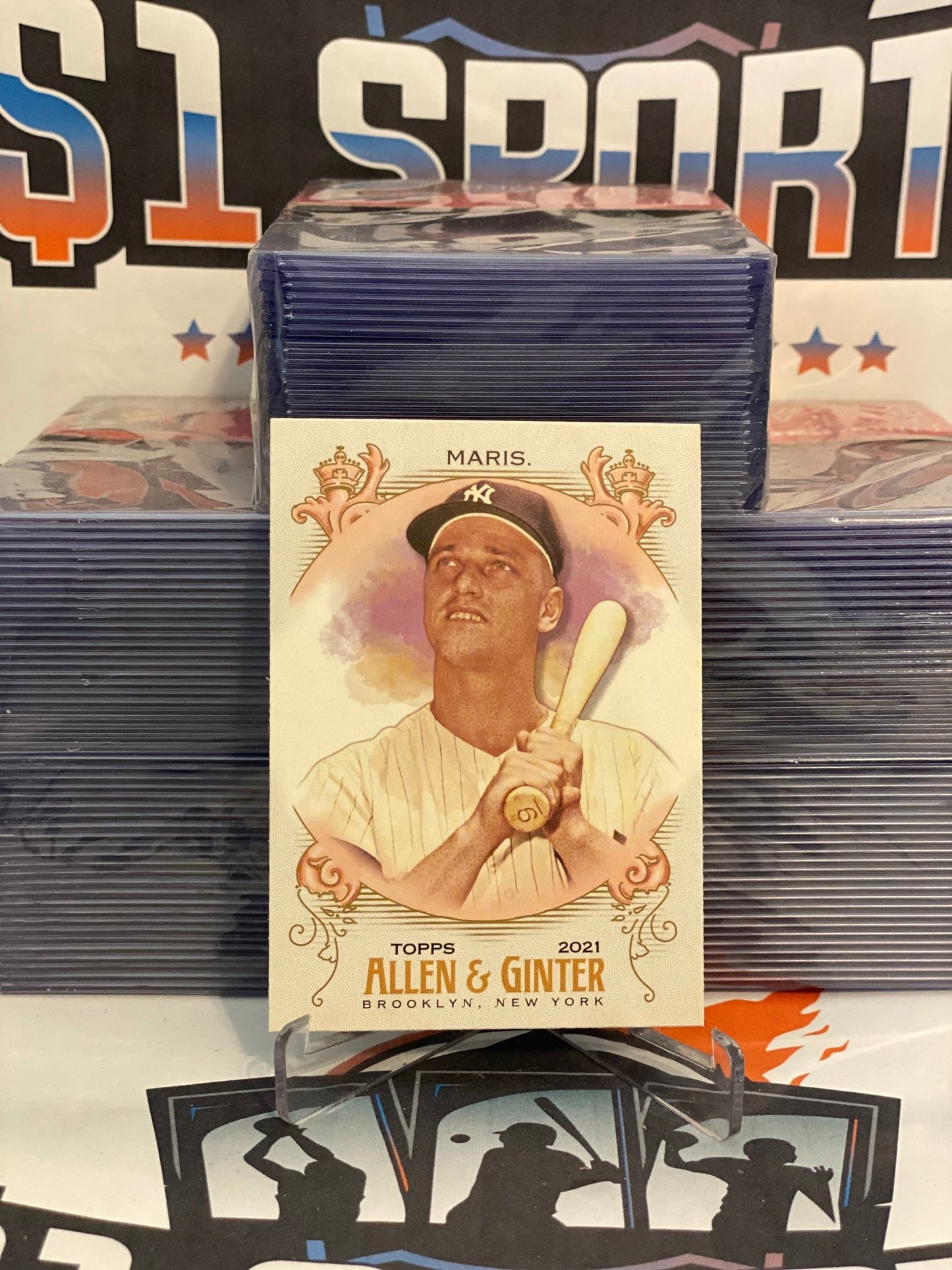 2021 Topps Allen & Ginter Roger Maris #325