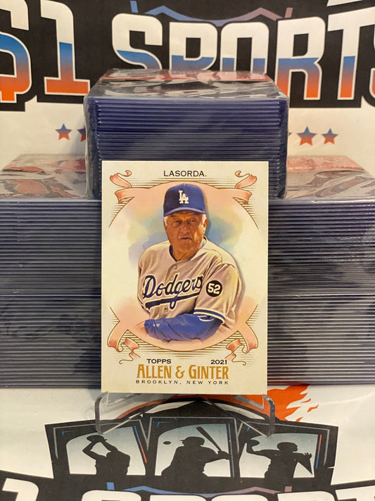 2021 Topps Allen & Ginter Tommy Lasorda #303