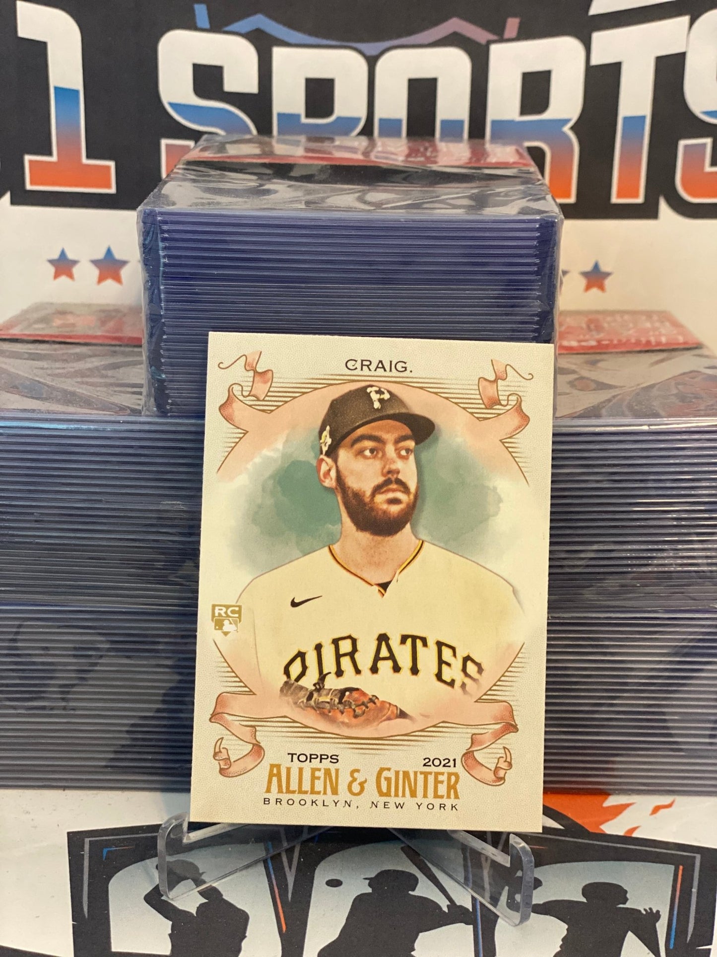 2021 Topps Allen & Ginter Will Craig Rookie #195