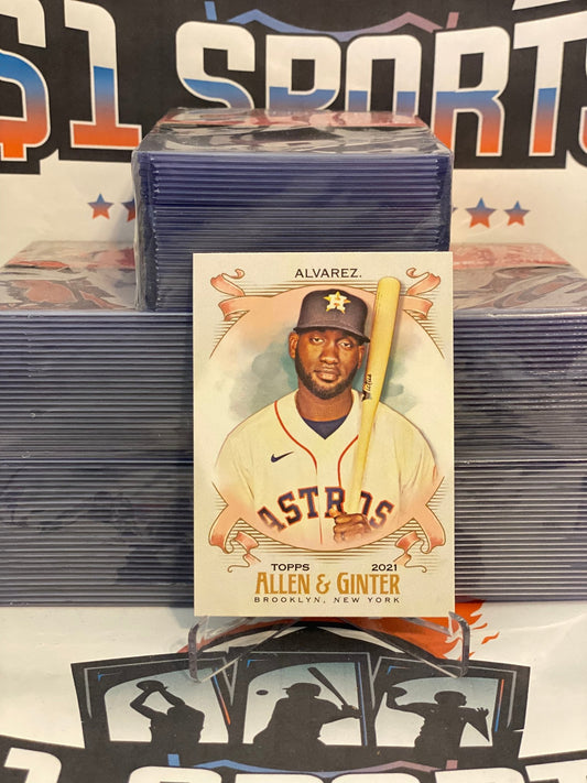 2021 Topps Allen & Ginter Yordan Alvarez #331