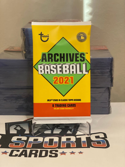 2021 Topps Archives MLB Baseball Retail Pack