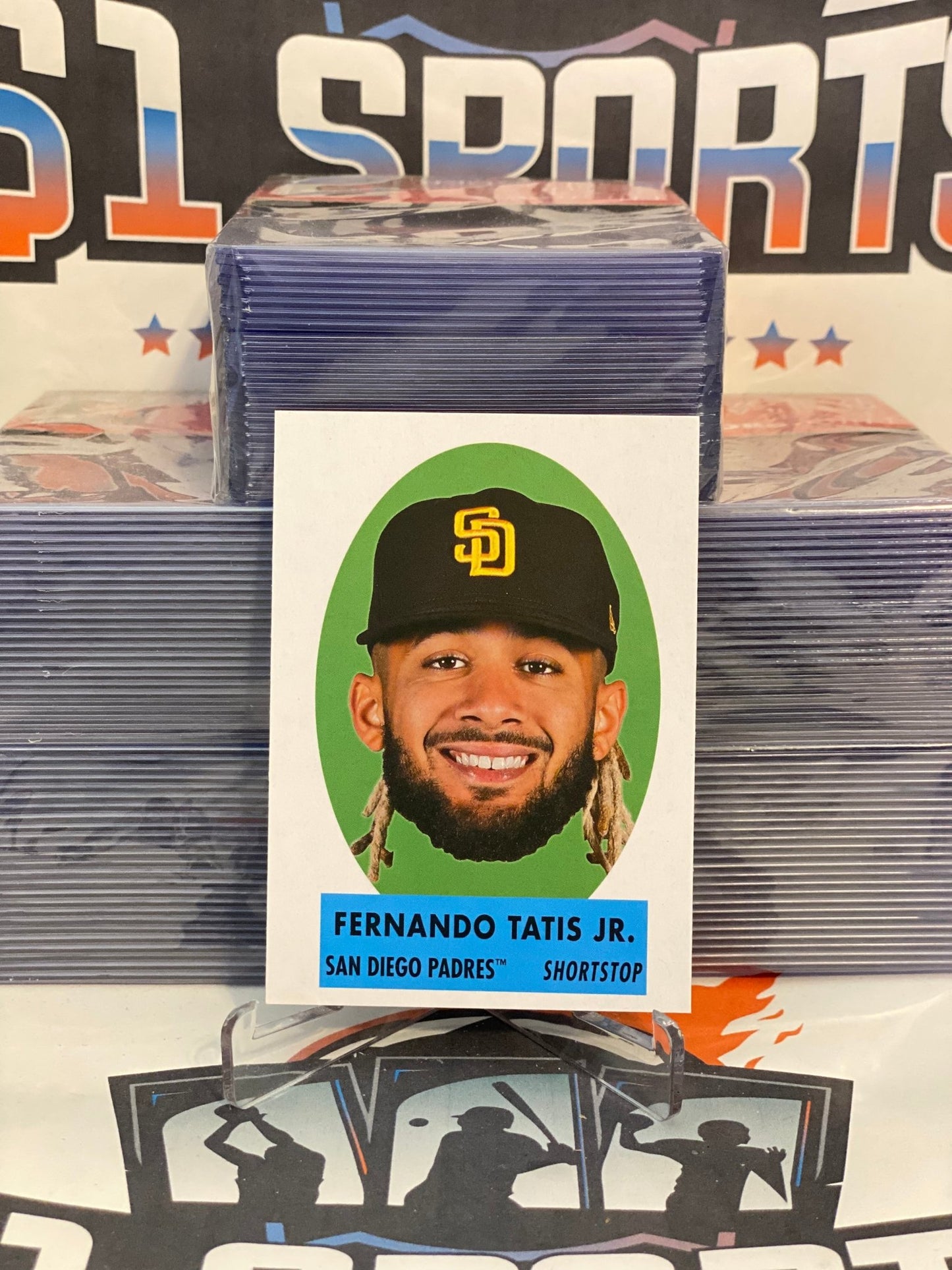 2021 Topps Archives (Peel-Off) Fernando Tatis Jr. #69PO-2