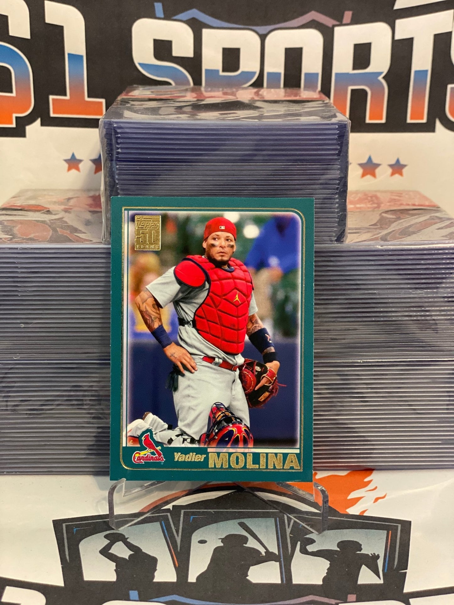 2021 Topps Archives Yadier Molina #214