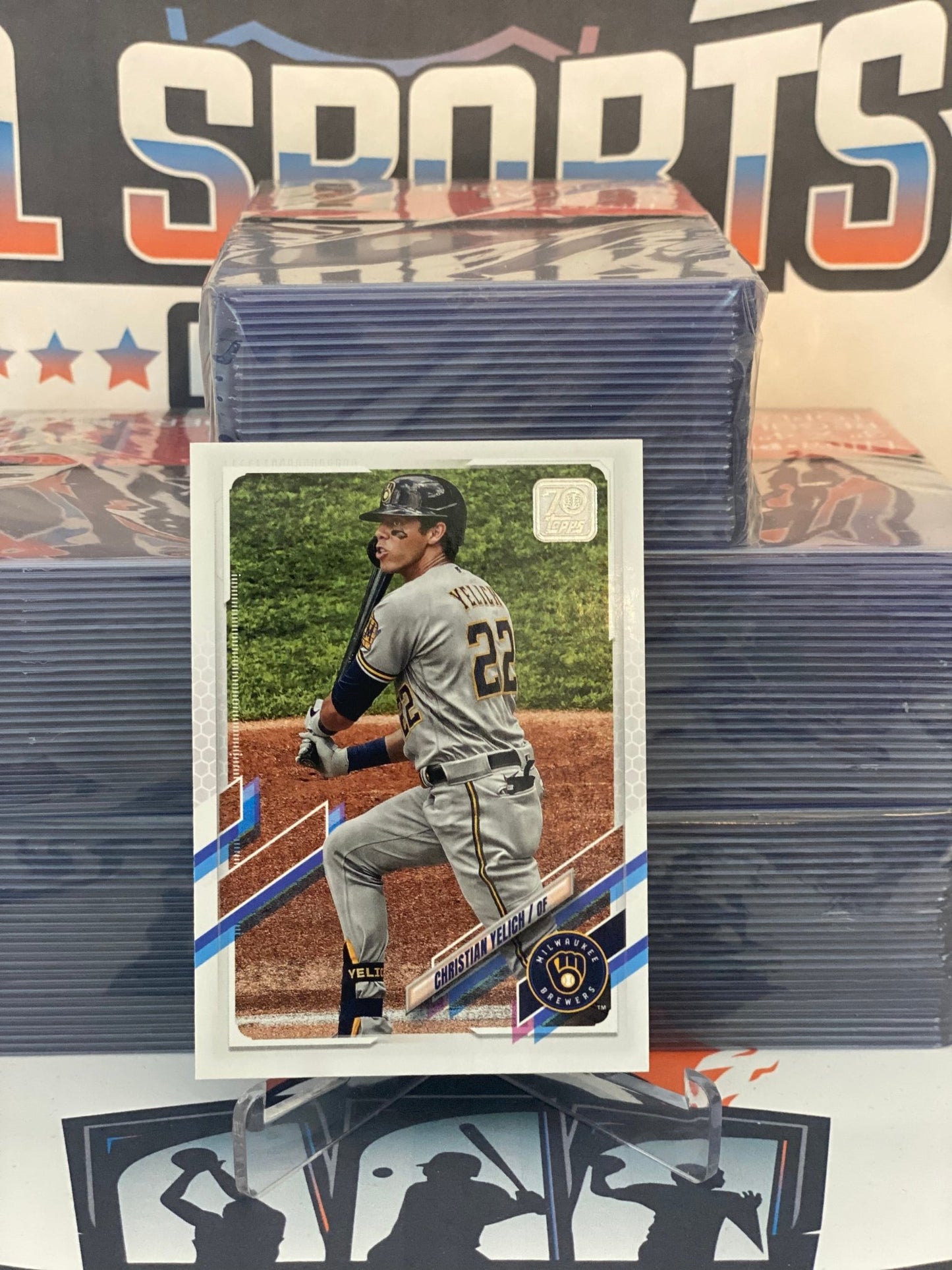 2021 Topps Christian Yelich #100