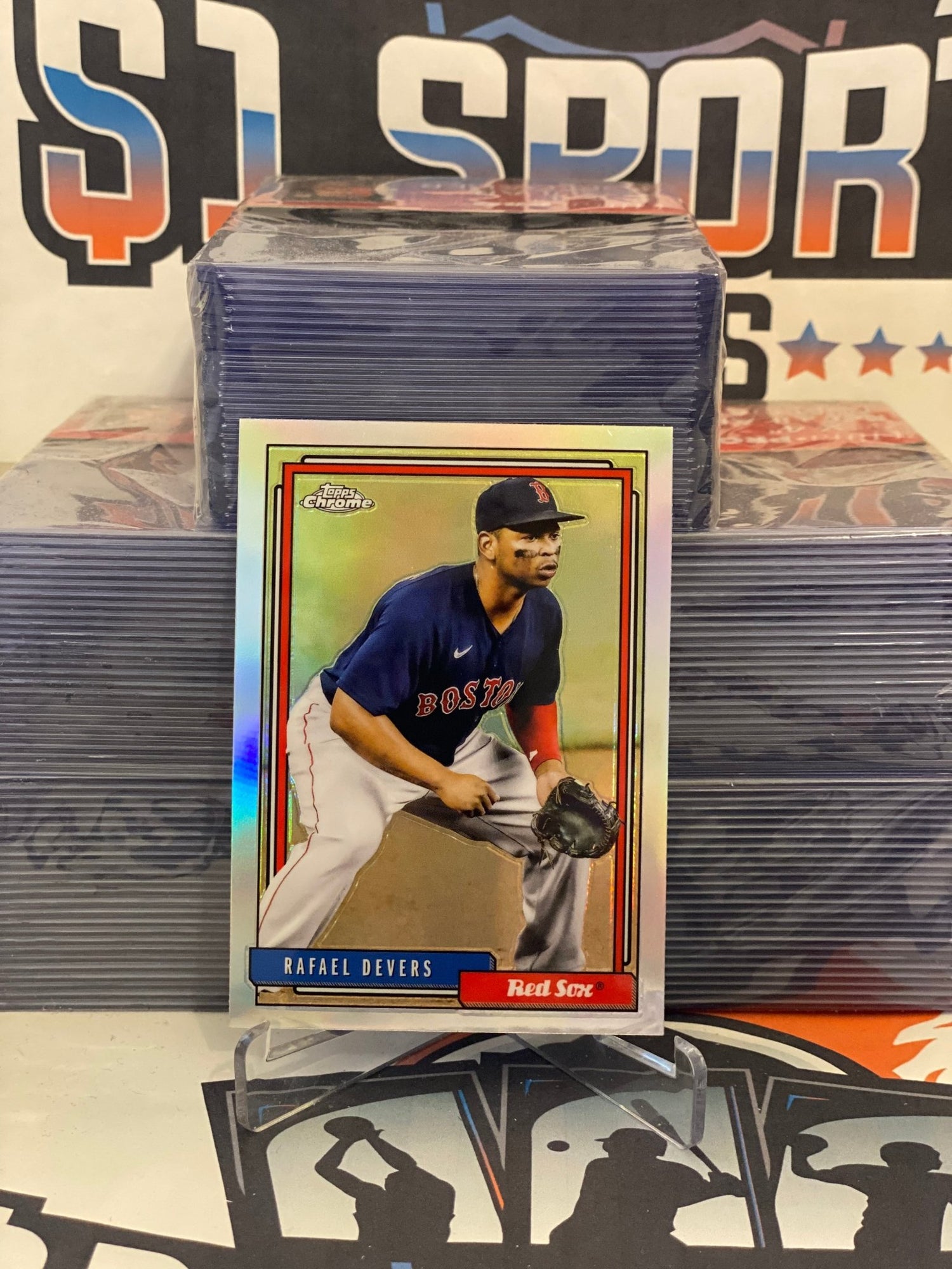 2021 Topps Chrome (1992 Redux) Rafael Devers #TC92-11