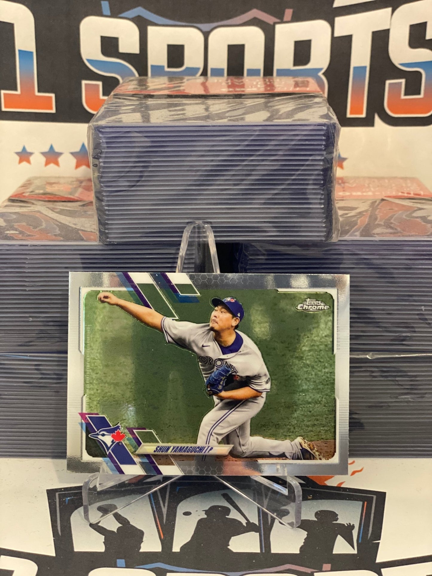 2021 Topps Chrome (2nd Year) Shun Yamaguchi #15