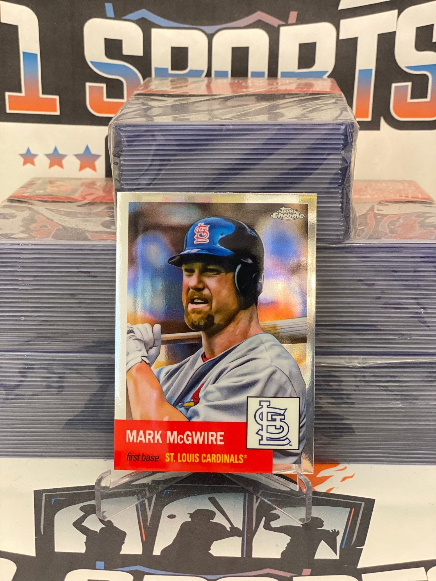 2021 Topps Chrome (Anniversary Edition) Mark McGwire #187