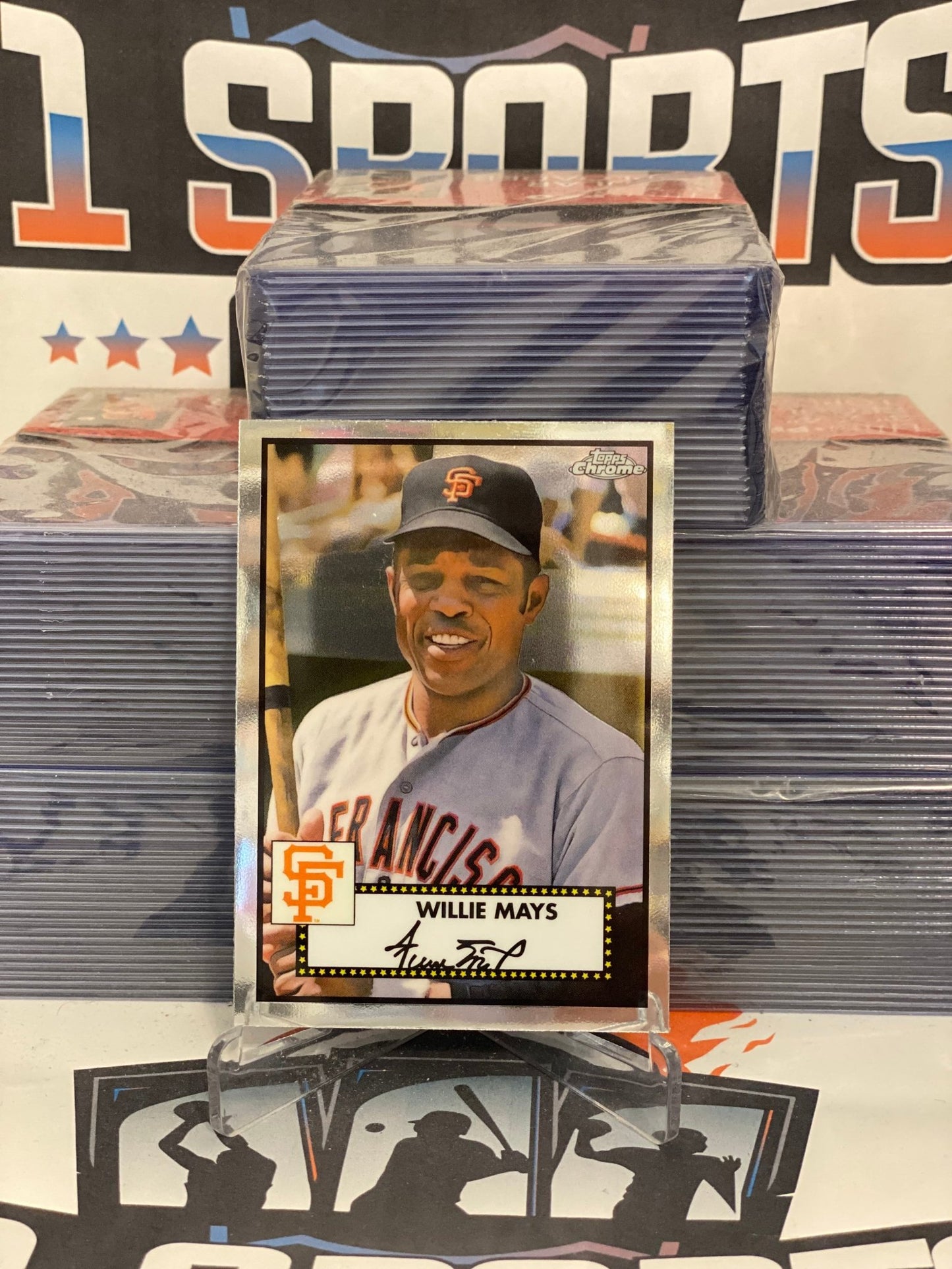 2021 Topps Chrome (Anniversary Edition) Willie Mays #618