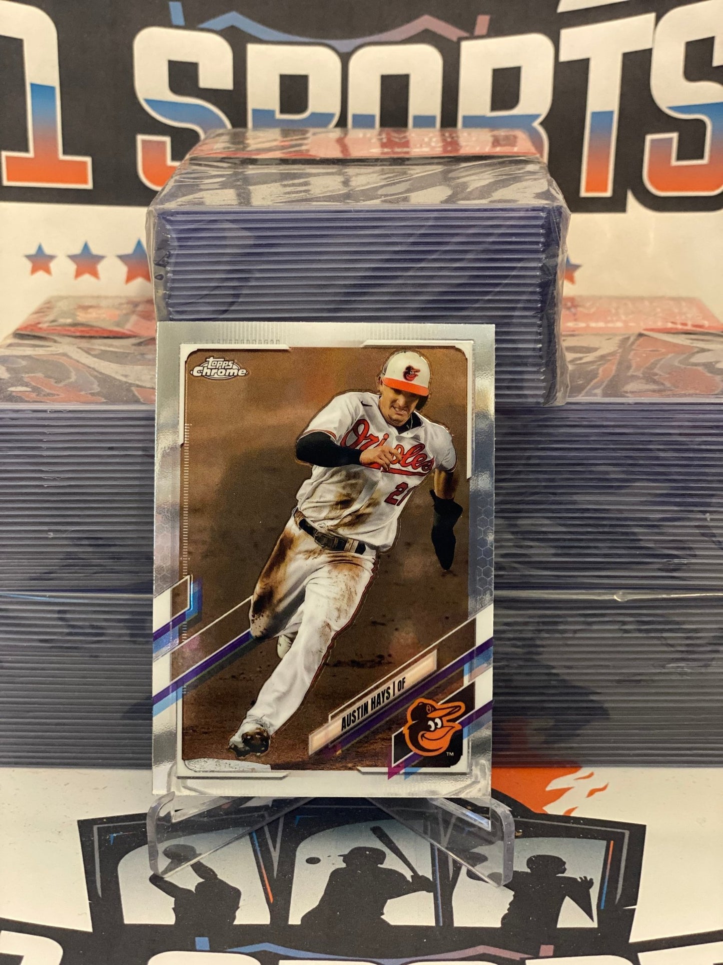 2021 Topps Chrome Austin Hays #143