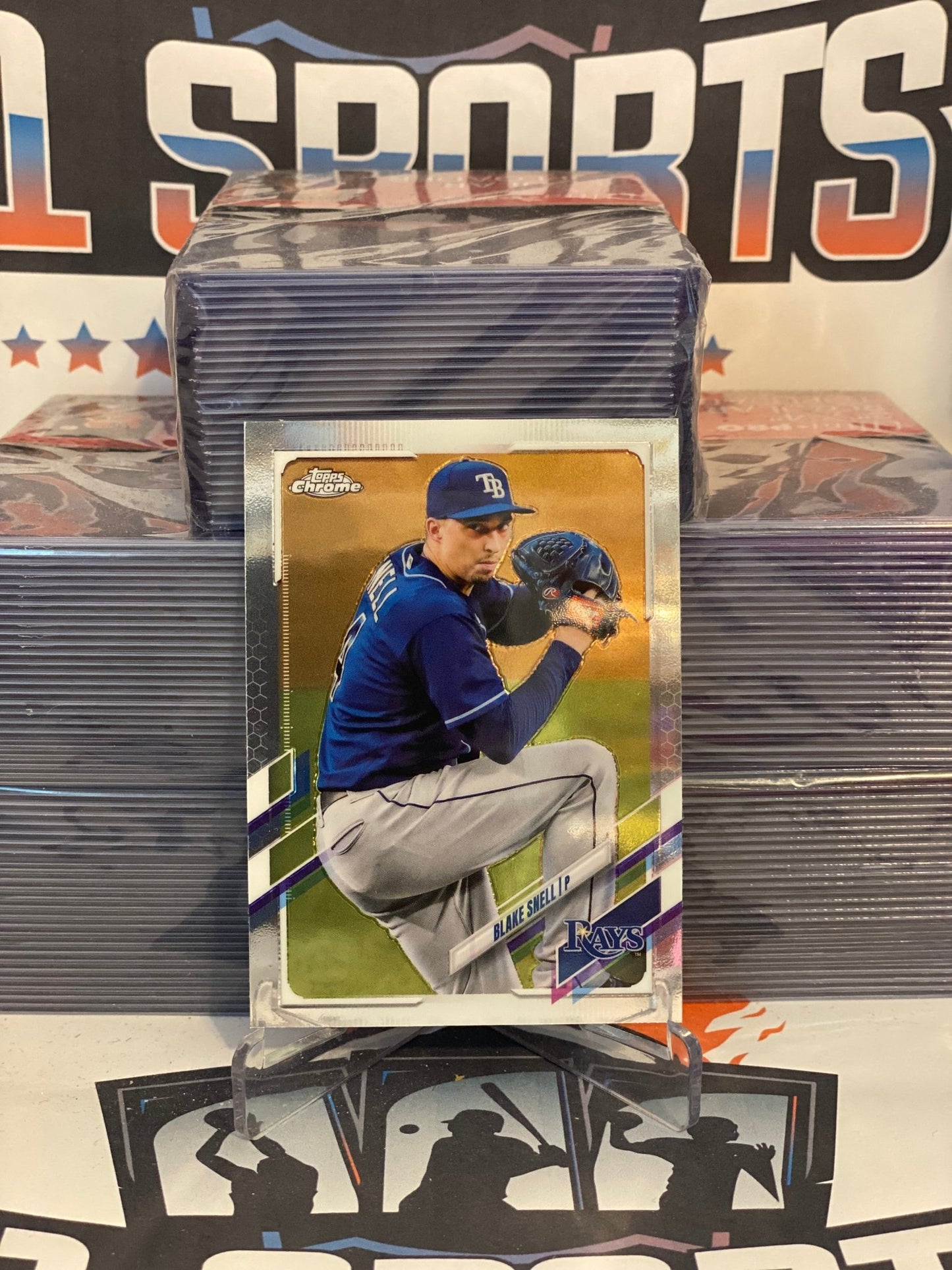 2021 Topps Chrome Blake Snell #43