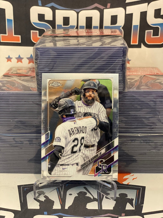 2021 Topps Chrome Charlie Blackmon #67