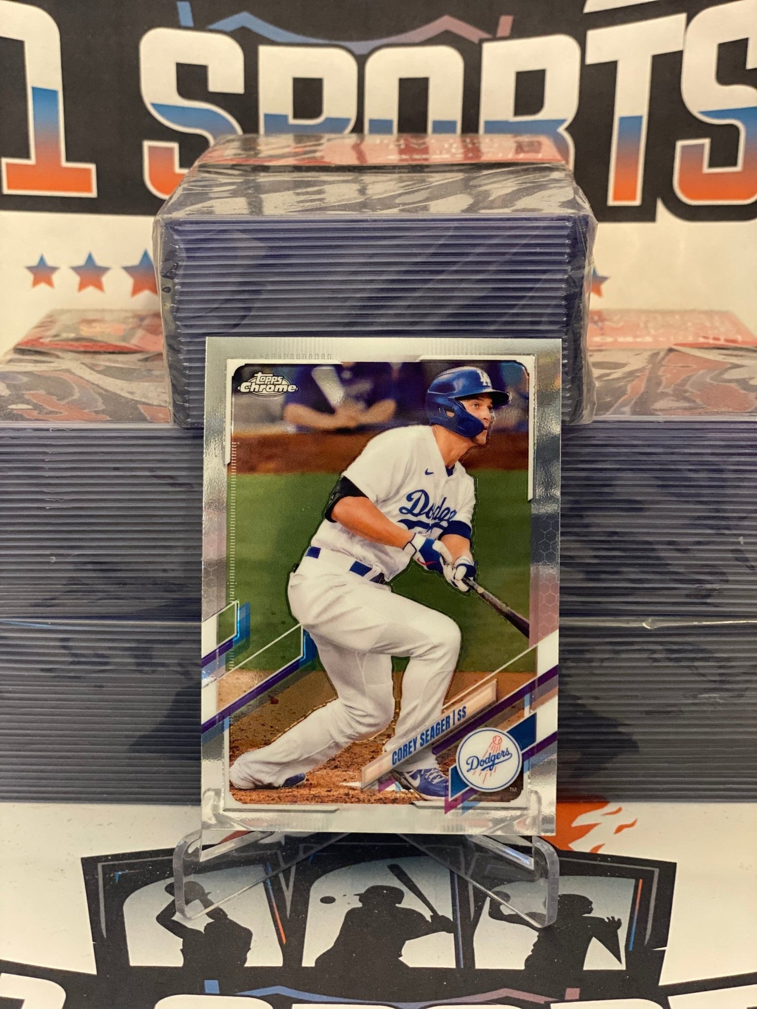 2021 Topps Chrome Corey Seager #117