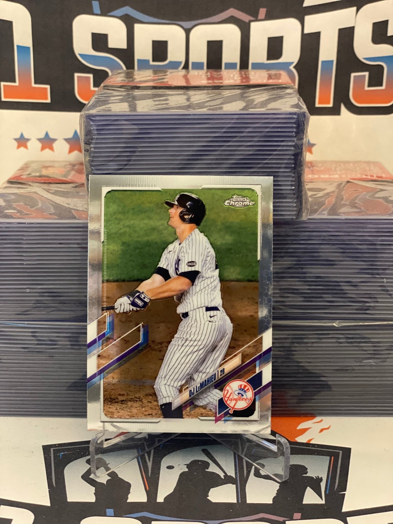 2021 Topps Chrome DJ LeMahieu #105