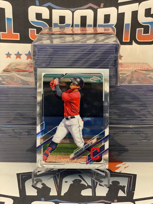 2021 Topps Chrome Francisco Lindor #16