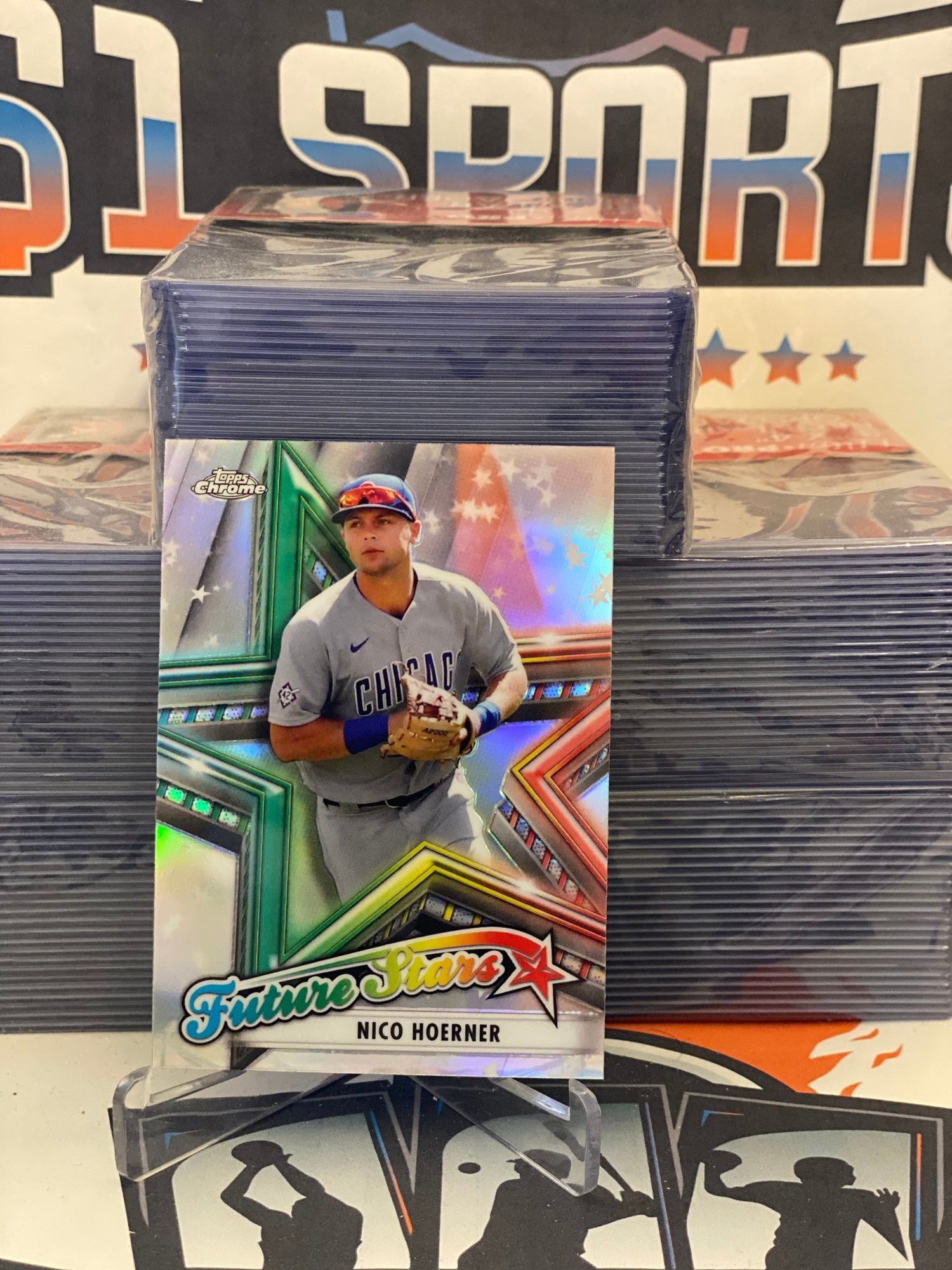 2021 Topps Chrome (Future Stars) Nico Hoerner #FS-7