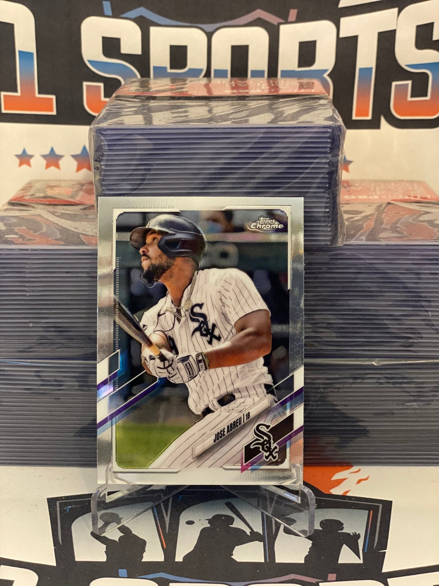 2021 Topps Chrome Jose Abreu #17