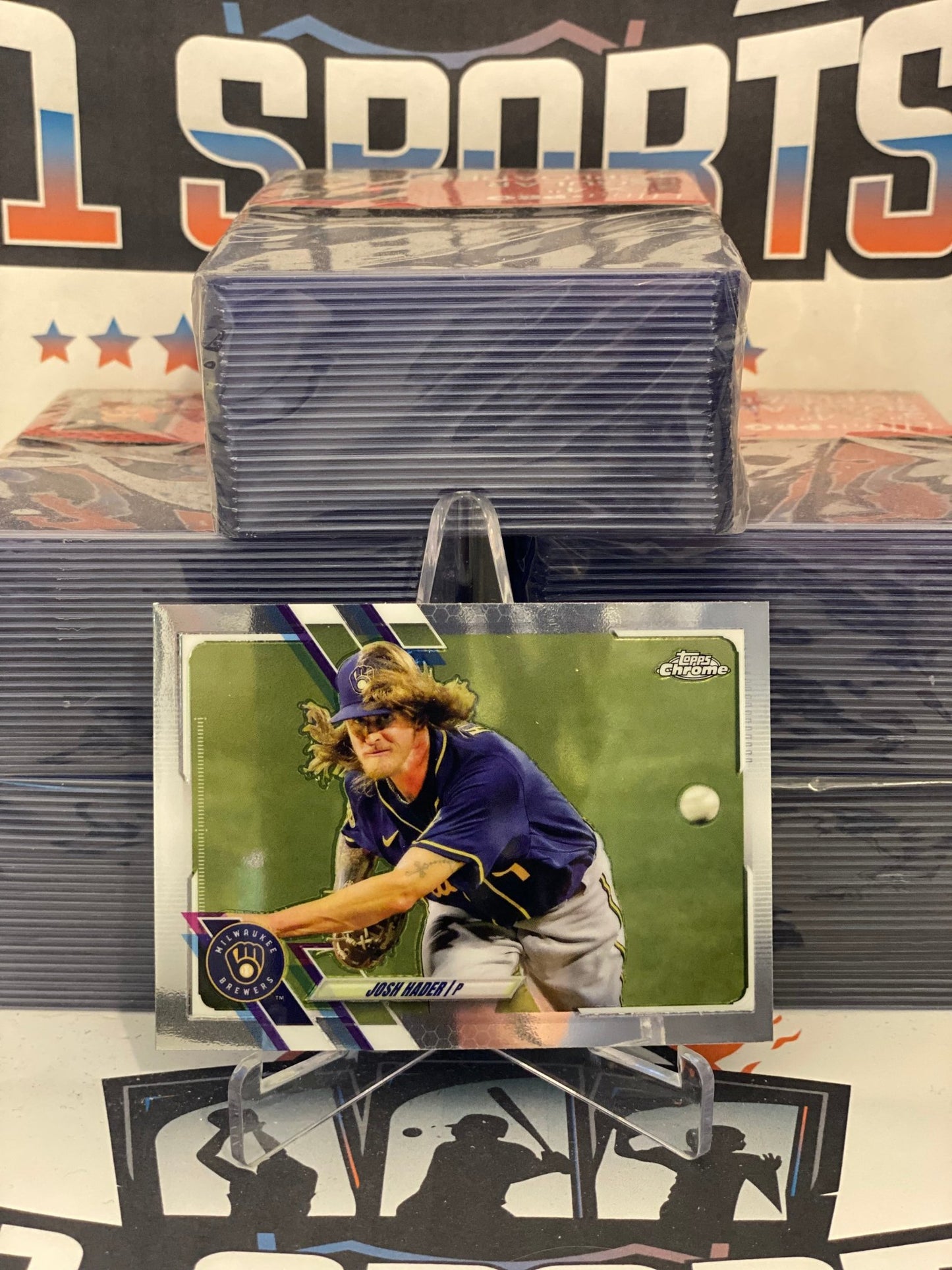 2021 Topps Chrome Josh Hader #212