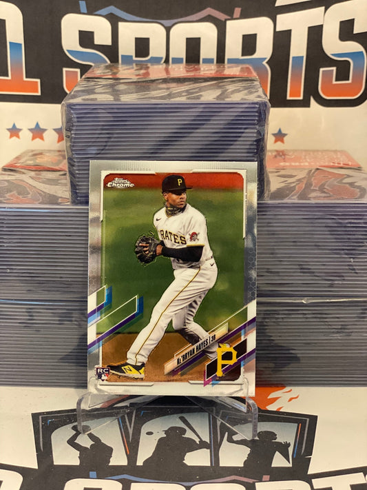 2021 Topps Chrome Ke'Bryan Hayes Rookie #191