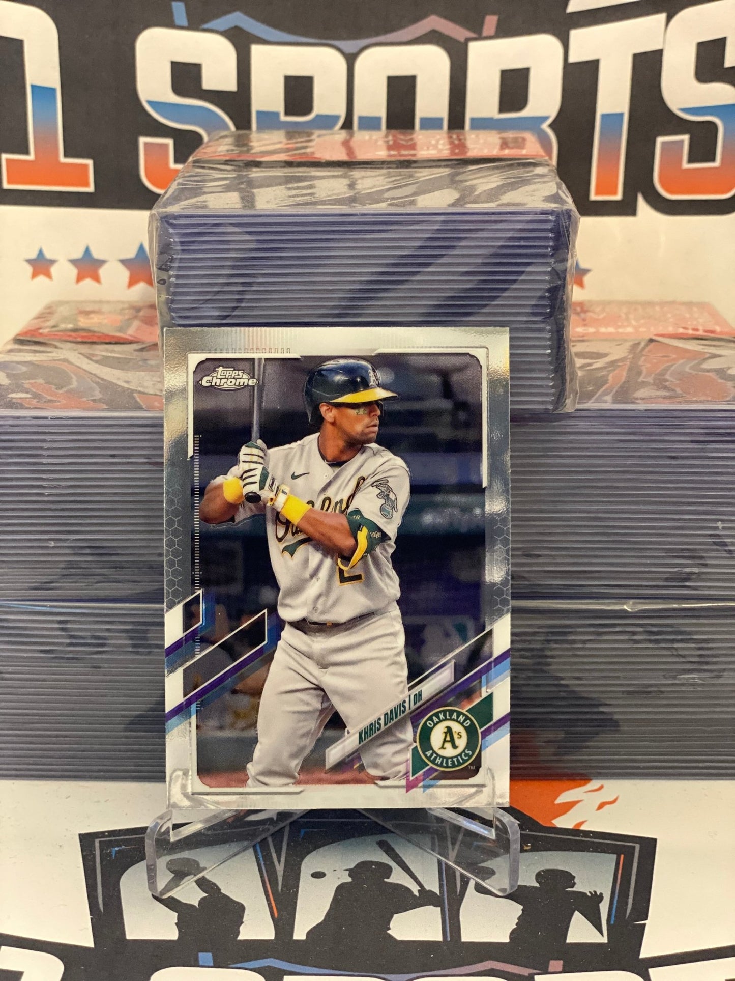 2021 Topps Chrome Khris Davis #216