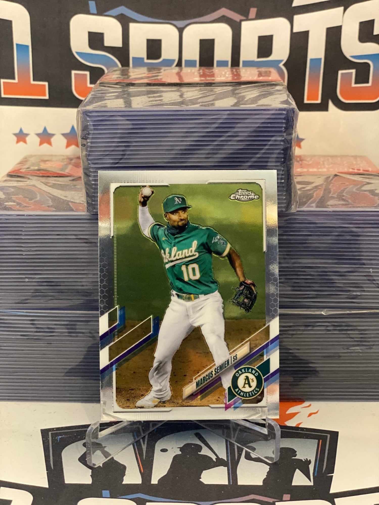 2021 Topps Chrome Marcus Semien #8