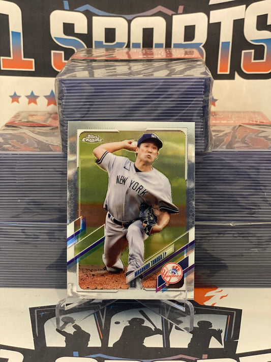 2021 Topps Chrome Masahiro Tanaka #131