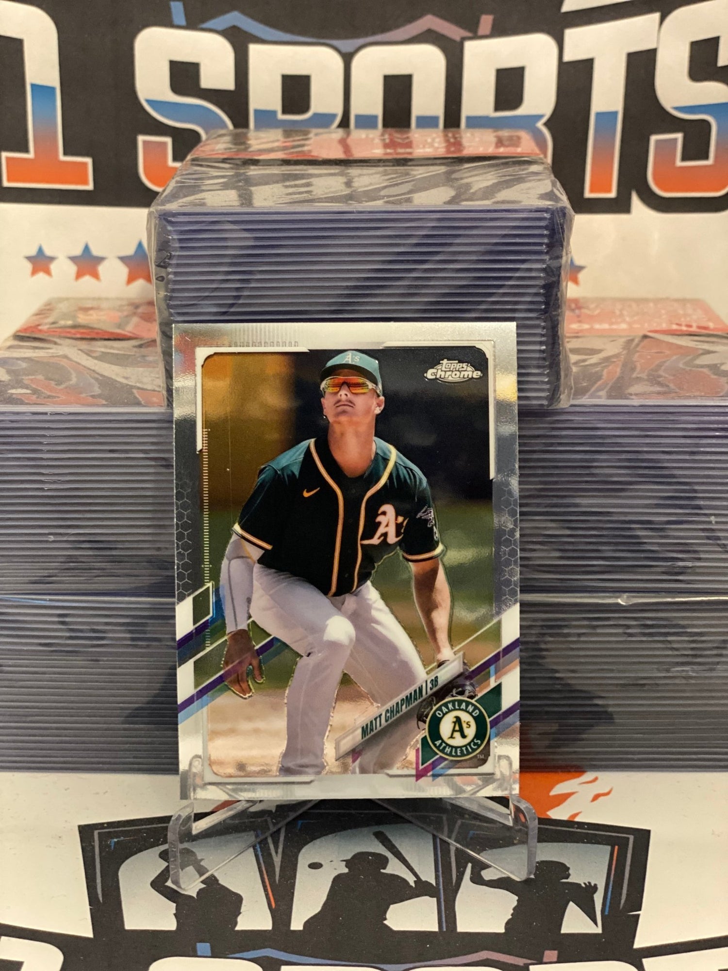 2021 Topps Chrome Matt Chapman #62