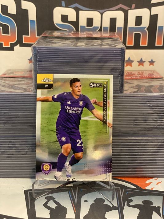 2021 Topps Chrome MLS Alexander Alvarado Rookie #188