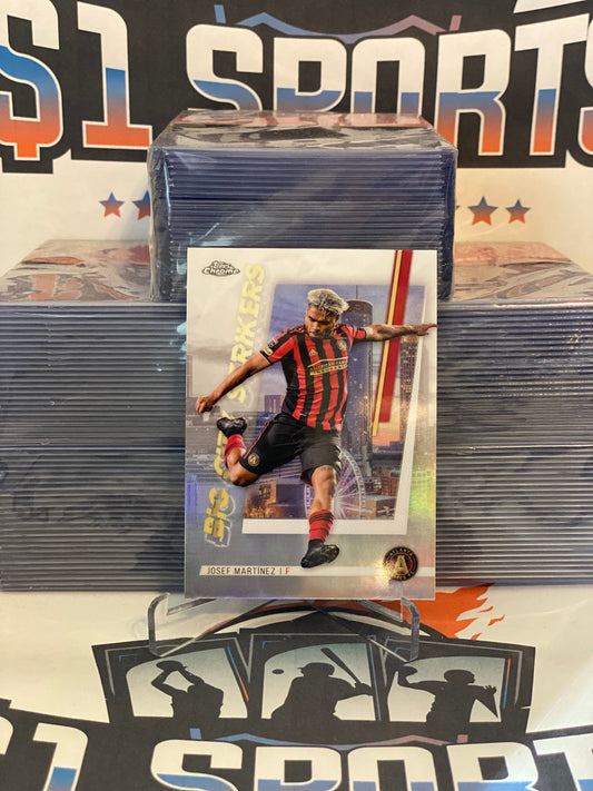 2021 Topps Chrome MLS (Big City Striker) Josef Martinez #BCS-2