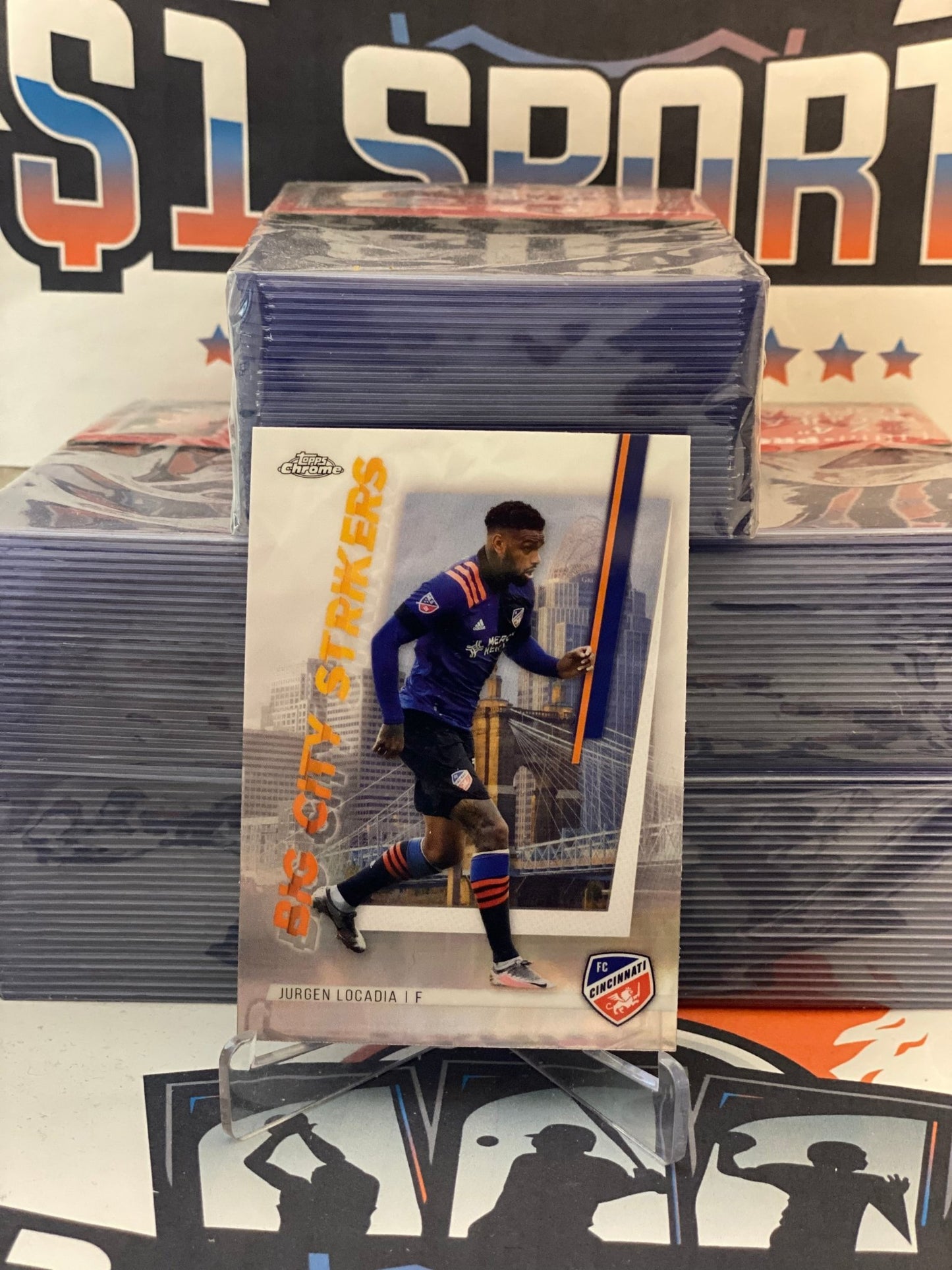 2021 Topps Chrome MLS (Big City Strikers) Jurgen Locadia #BCS-10