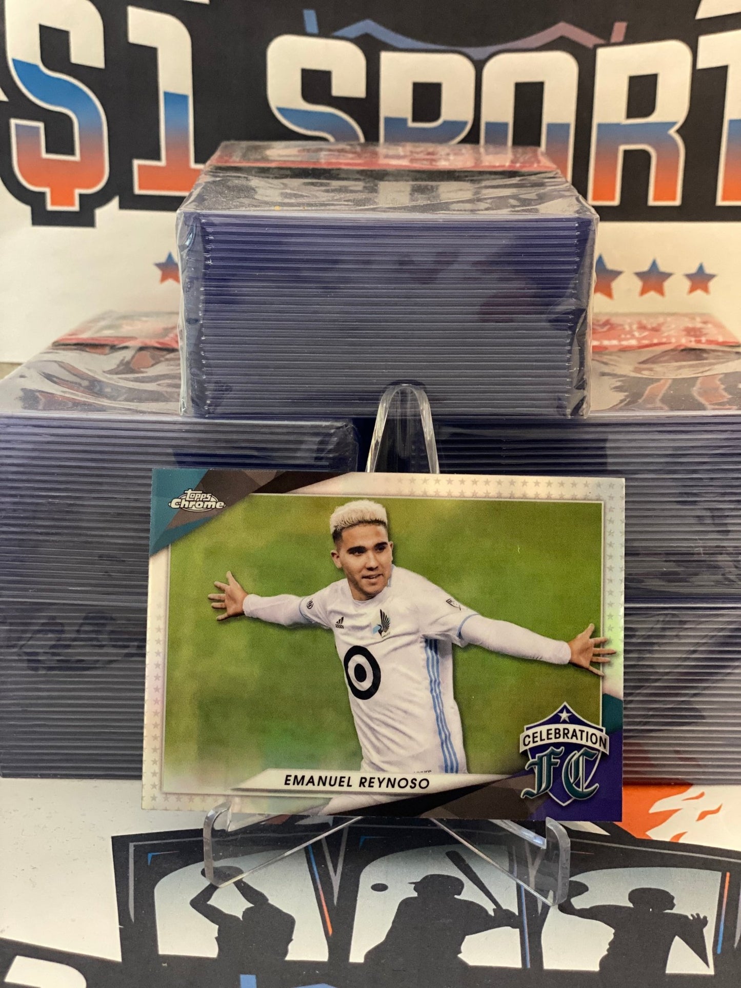 2021 Topps Chrome MLS (Celebration FC) Emanuel Reynoso #CFC-5