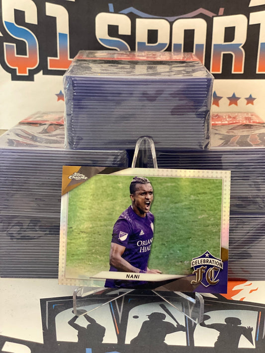 2021 Topps Chrome MLS (Celebration FC) Nani #CFC-4