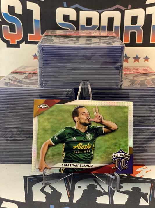 2021 Topps Chrome MLS (Celebration FC) Sebastian Blanco #CFC-14