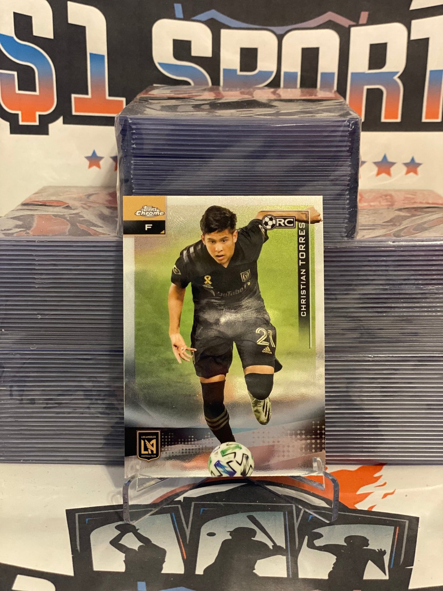 2021 Topps Chrome MLS Christian Torres Rookie #168
