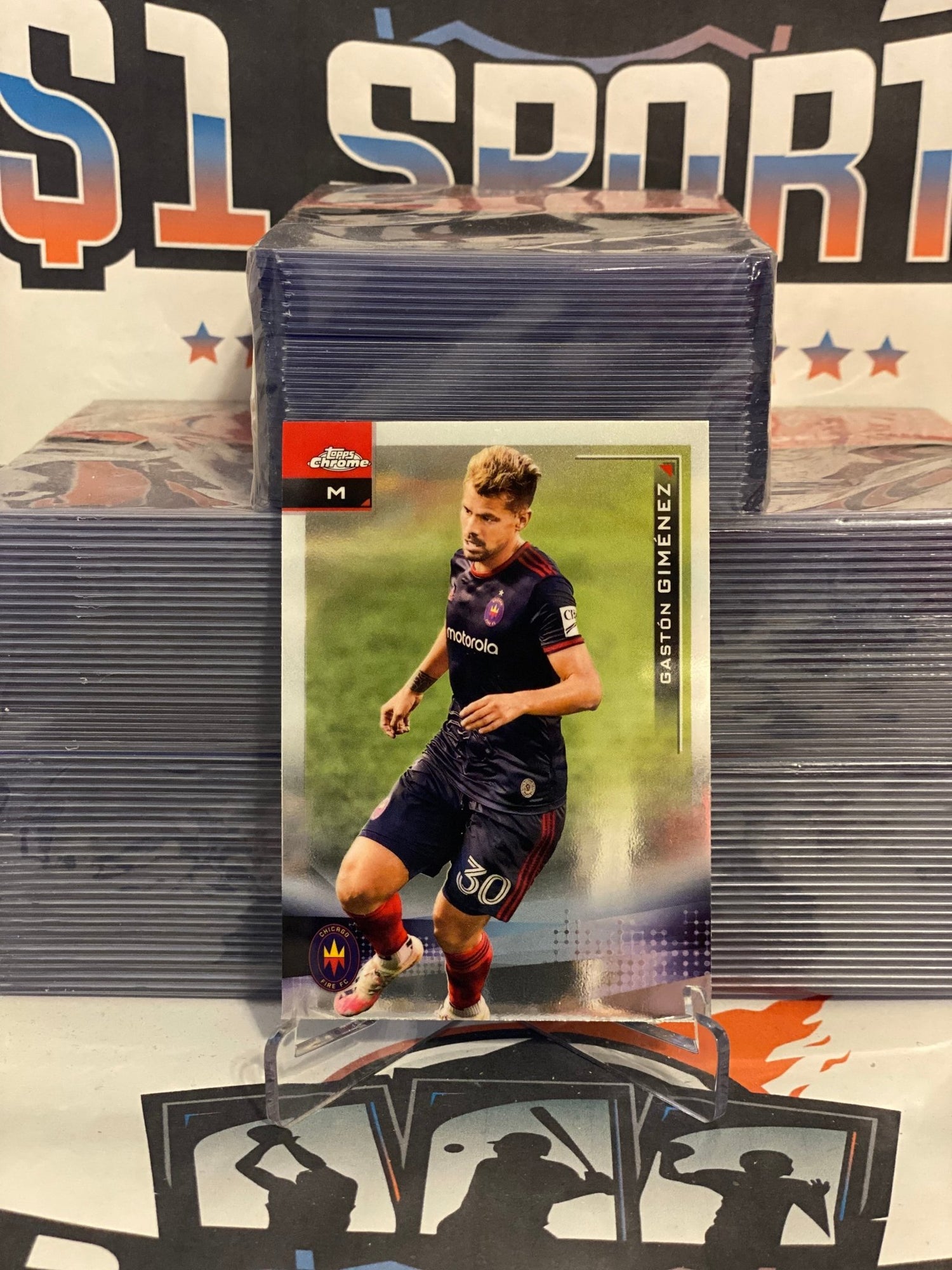 2021 Topps Chrome MLS Gaston Gimenez #169