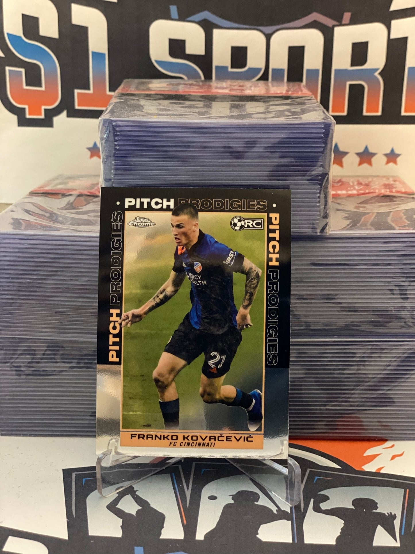 2021 Topps Chrome MLS (Pitch Prodigies) Franko Kovacevic Rookie #197