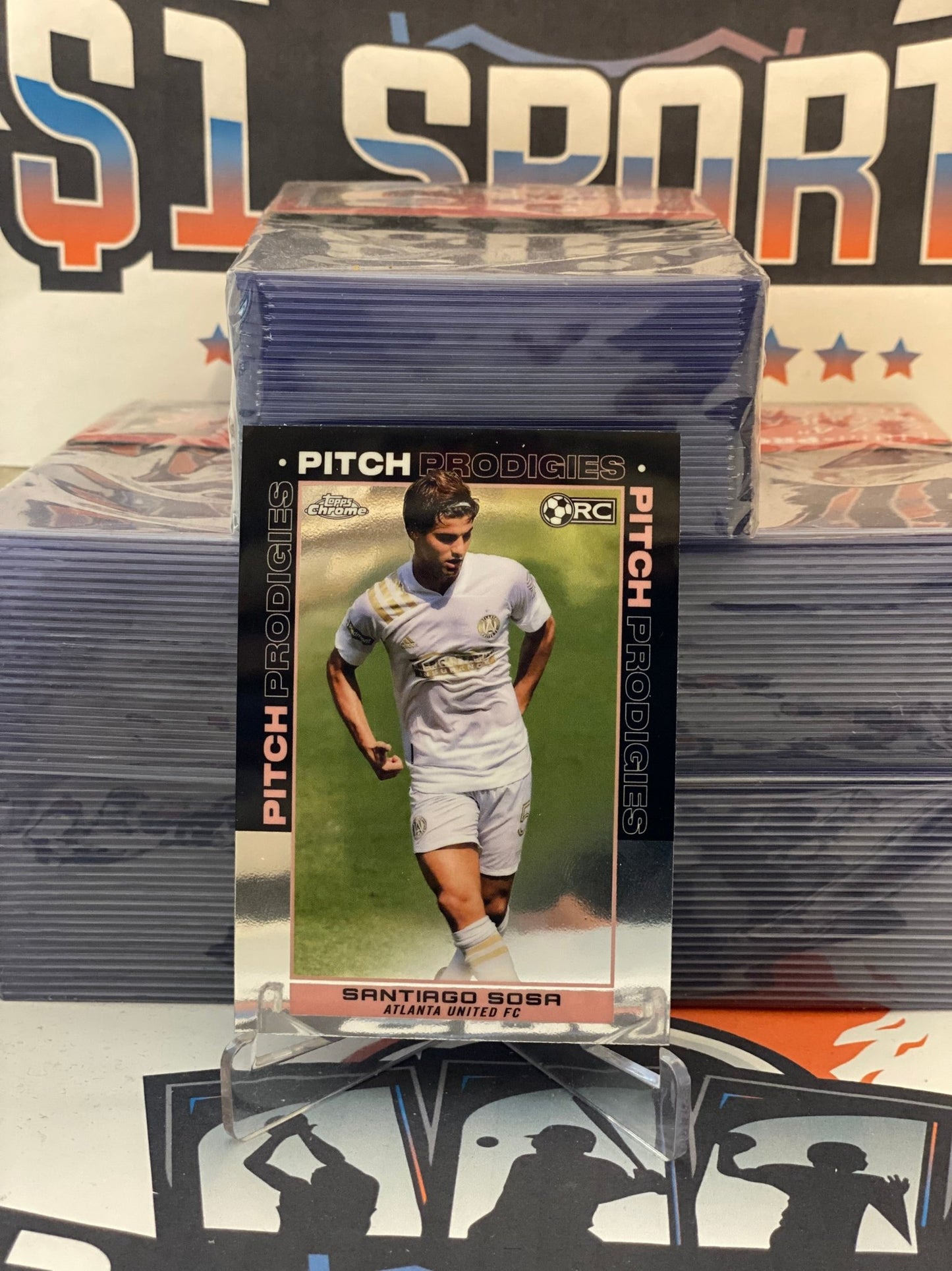 2021 Topps Chrome MLS (Pitch Prodigies) Santiago Sosa Rookie #189