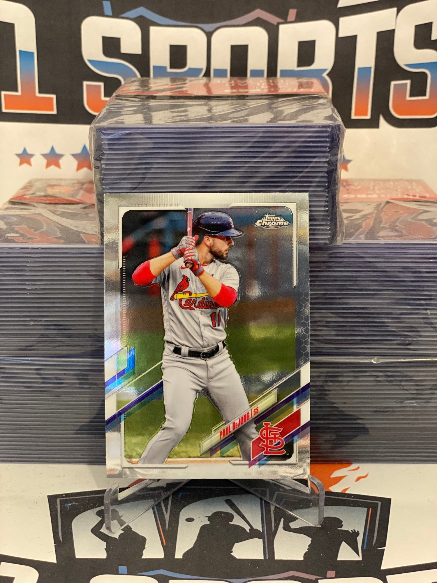 2021 Topps Chrome Paul DeJong #118