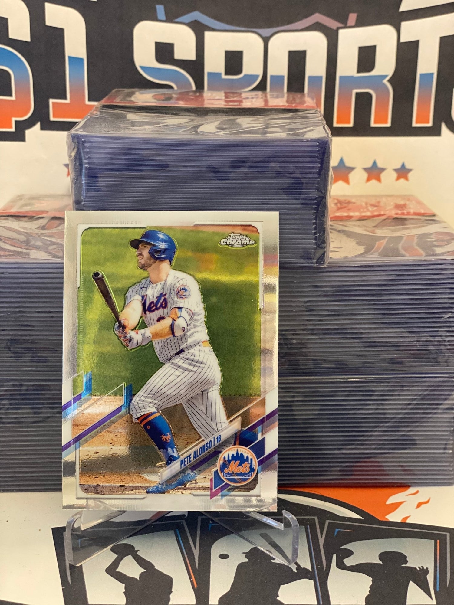 2021 Topps Chrome Pete Alonso #11