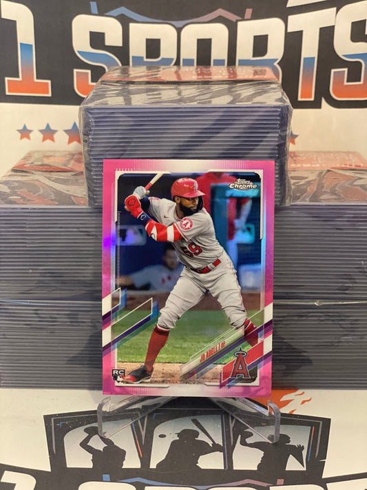 2021 Topps Chrome (Pink Refractor) Jo Adell Rookie #43