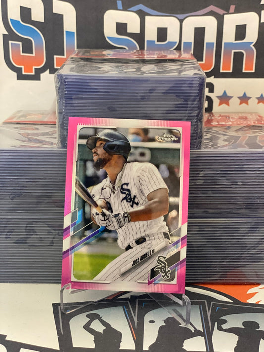 2021 Topps Chrome (Pink Refractor) Jose Abreu #17