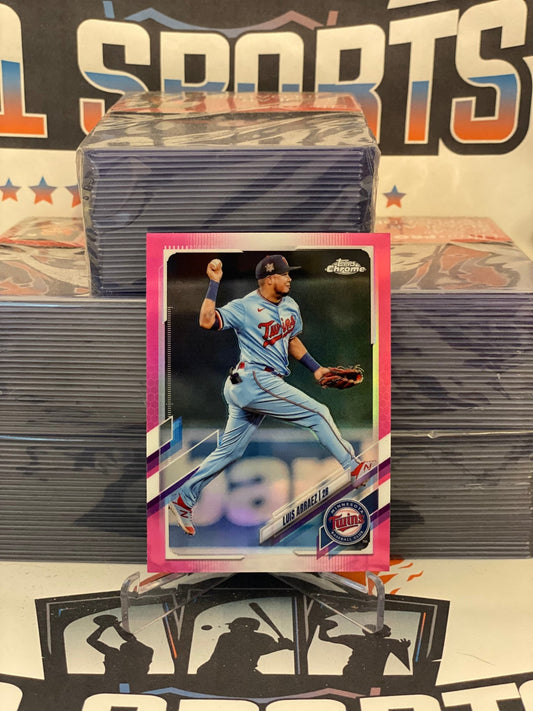 2021 Topps Chrome (Pink Refractor) Luis Arraez #124