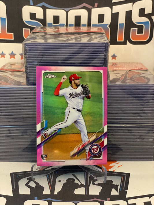 2021 Topps Chrome (Pink Refractor) Luis Garcia Rookie #189