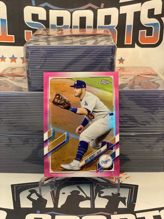 2021 Topps Chrome (Pink Refractor) Max Muncy #173