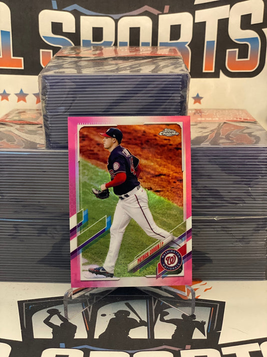 2021 Topps Chrome (Pink Refractor) Patrick Corbin #32