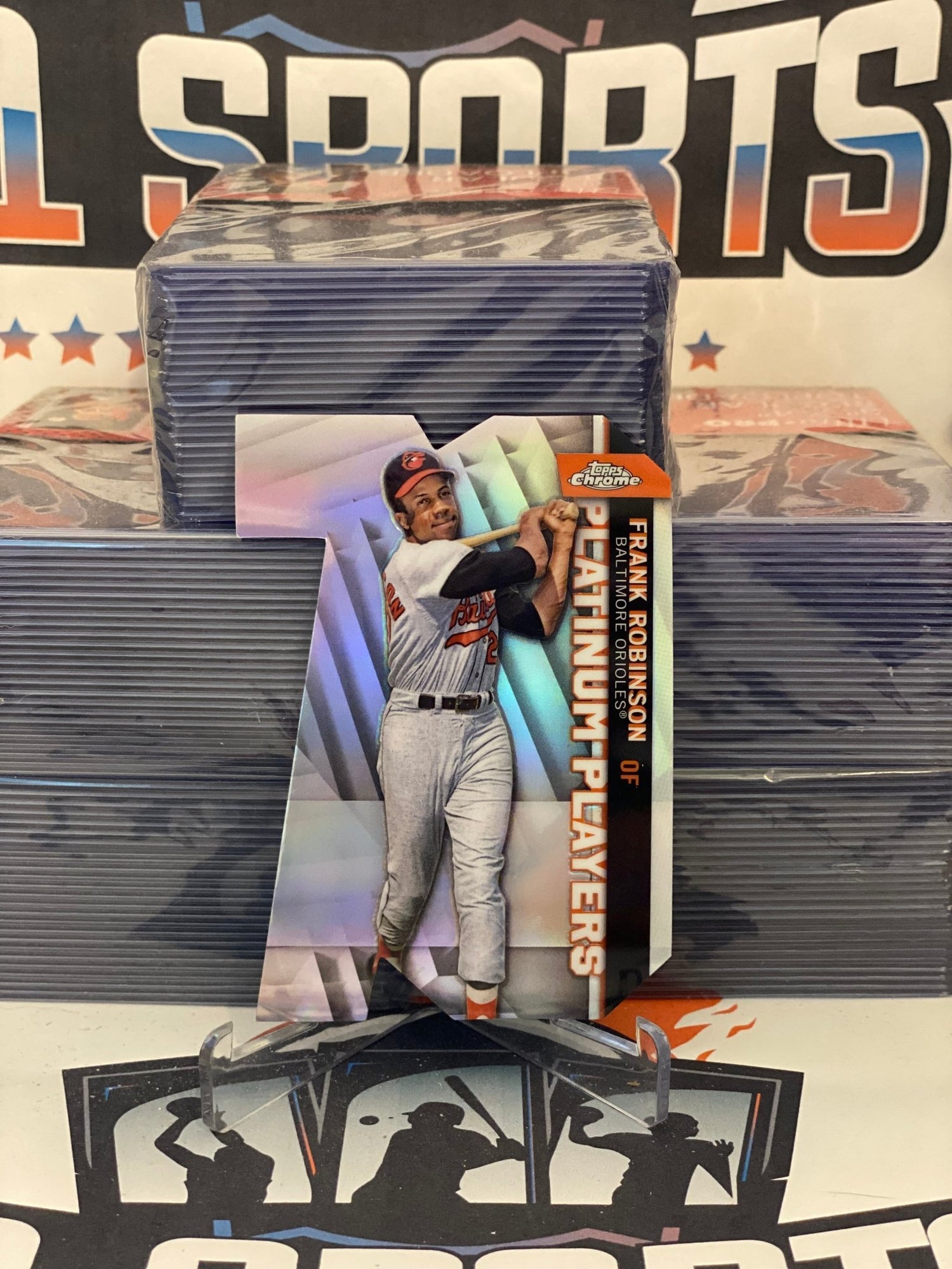 2021 Topps Chrome (Platinum Players Die Cut) Brooks Robinson #CPDC-43