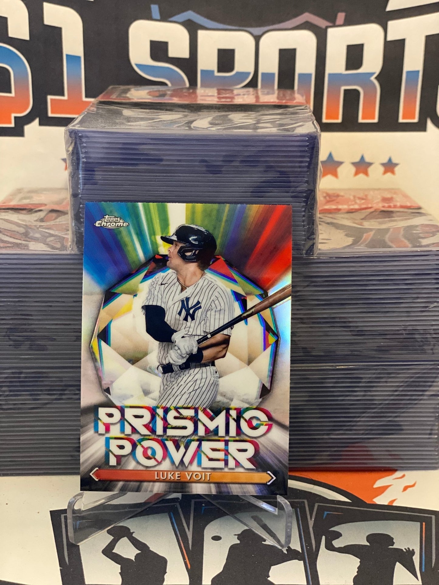 2021 Topps Chrome (Prismic Power) Luke Voit #PP-10