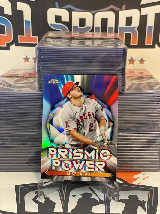 2021 Topps Chrome (Prismic Power) Mike Trout #PP-2
