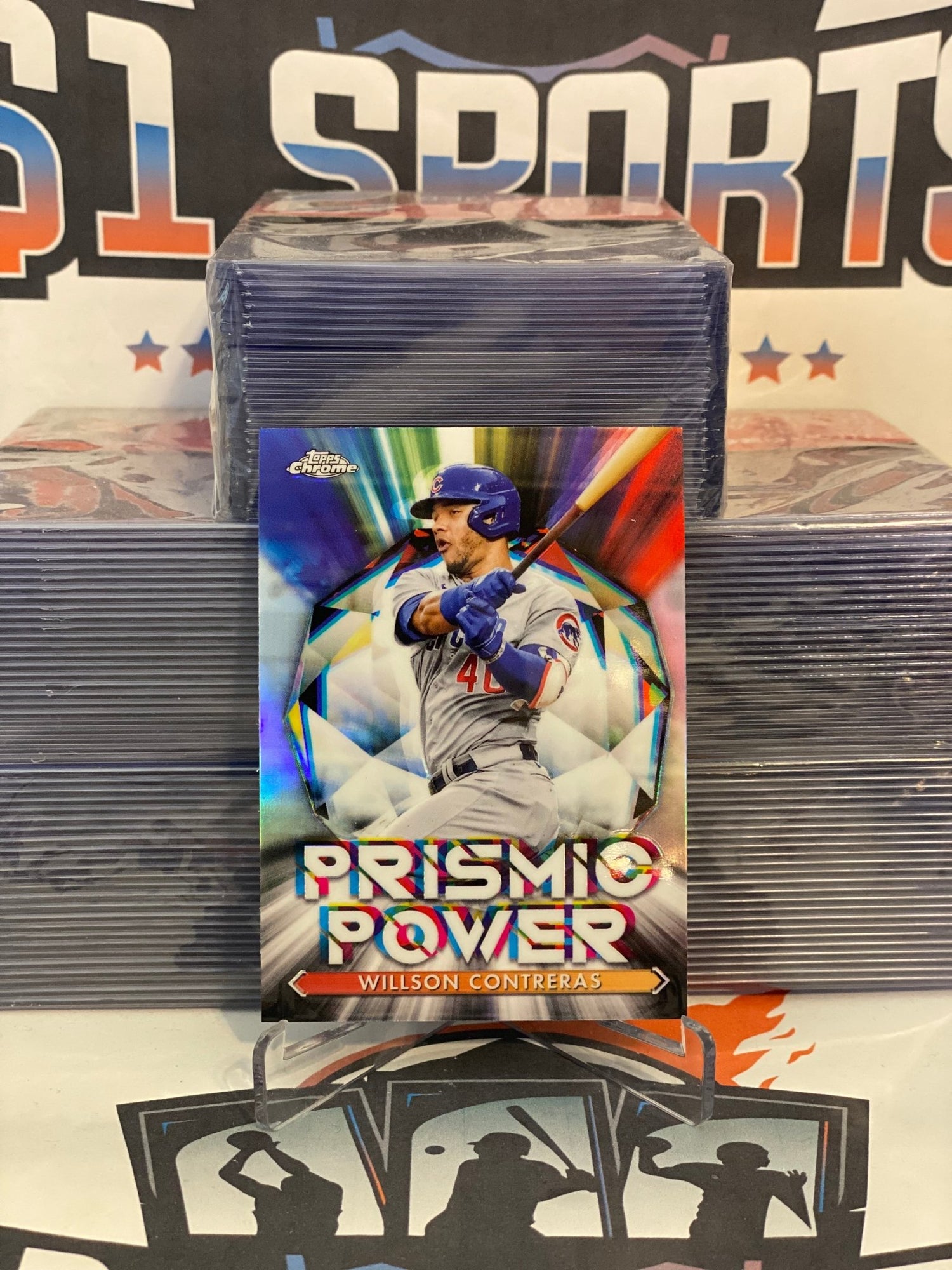 2021 Topps Chrome (Prismic Power) Willson Contreras #PP-6