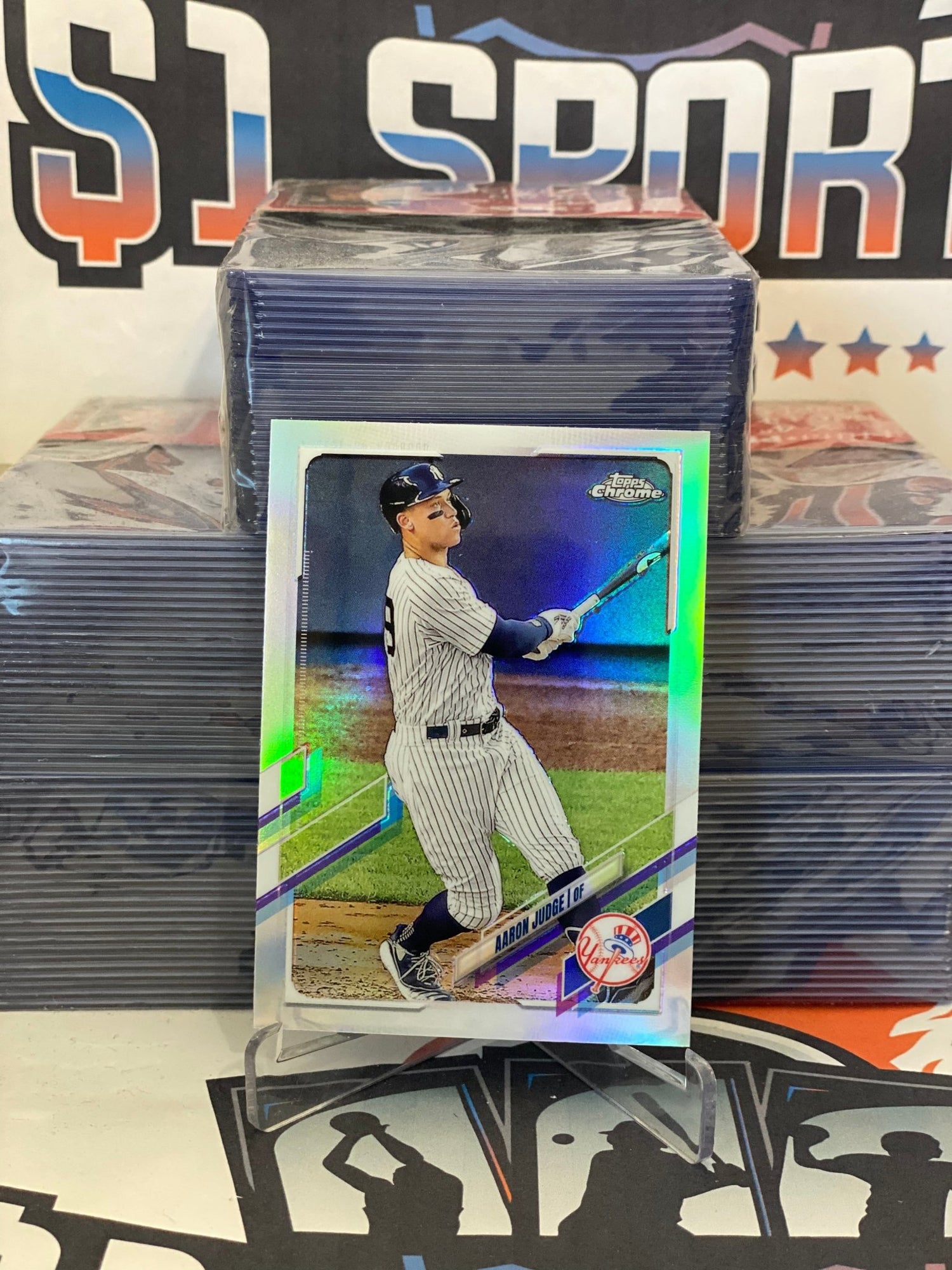 2021 Topps Chrome (Refractor) Aaron Judge #99